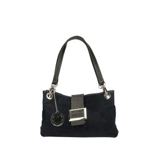 Pochette a Mano da Donna in pelle scamosciata 100% – 27x18x12 cm – 10027