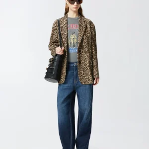 Pantalone Jeans Estelle lavaggio medio a uovo