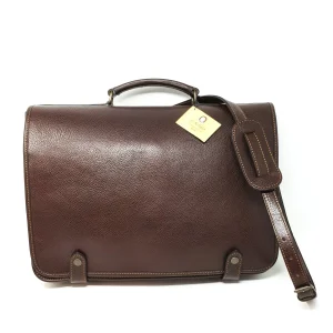 BORSA PORTA PC IN CUOIO