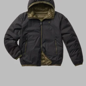 Blauer Giubbino Reversibile Nero