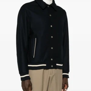 Low Brand Bomber con colletto classico