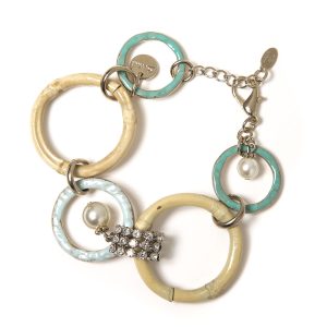 Sodini bracciale a grandi anelli Zenzero