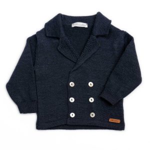 Cardigan doppio petto bottoni Neonato – Barcellino