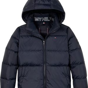 Giubbino zip e cappuccio Ragazzo – Tommy Hilfiger