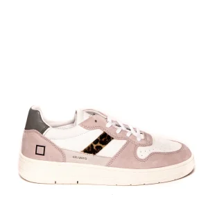 D.A.T.E COURT 2.O VINTAGE CALF WHITE-PINK