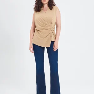 Top Curvy in Lurex Oro Rinascimento