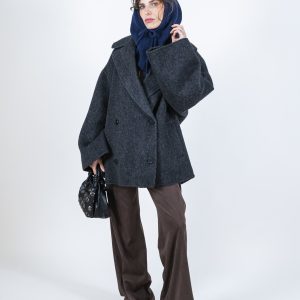 Pantalone ecosuede fondente