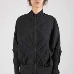 Giacca origami nero