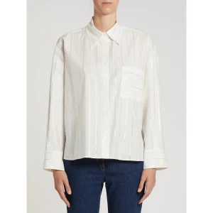 Ancora camicia paillettes pennyblack