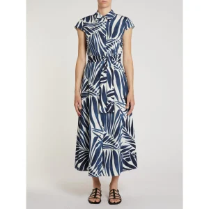 GIOIRE ABITO LUNGO IN LINO PENNYBLACK