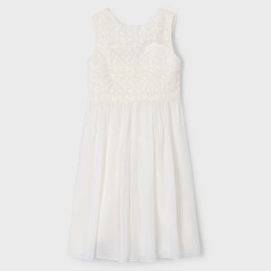 Tuta cerimonia pantalone palazzo plisse’ spalla larga Bambina – Mayoral