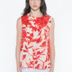 Top in georgette kaos