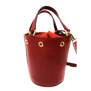 SECCHIELLO -TONDO- CUOIO ROSSO