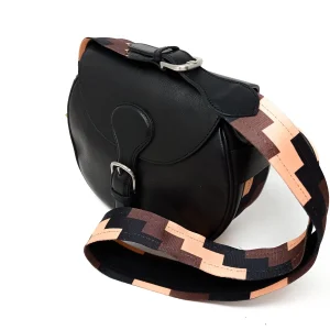 GIUNSY BAG – CUOIO NERO