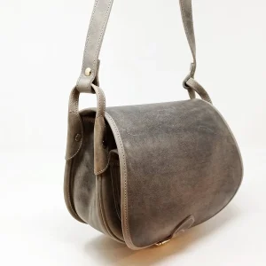 SADDLER BAG IN CUOIO Grigio Limited Edition