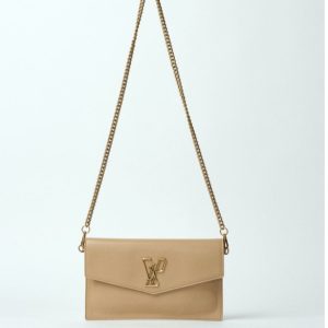 GAèLLE art.  GBADM506 Mini Shoulder Strap In Ecopelle Beige