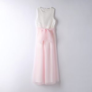 Tuta spalla larga tulle cerimonia Ragazza – Sarabanda