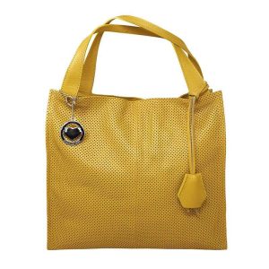 Borsa Shopper a Mano da Donna Pelle Traforata – K005.