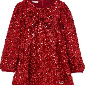 Abito manica lunga paillettes Bambina – Liu Jo