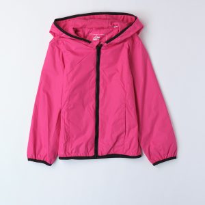 Giubbino antivento zip e cappuccio Ragazza – Ido