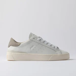 D.A.T.E SONICA CALF WHITE-GREY