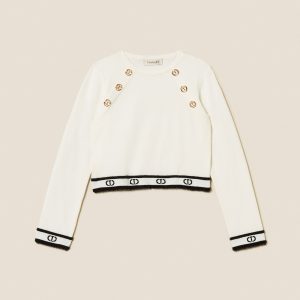 Maglioncino girocollo manica lunga Ragazza – Twinset