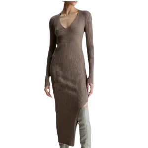 Calvin Klein Abito Longuette a Costine Slim K20K205997