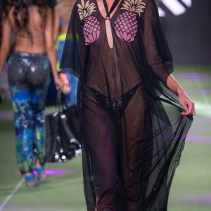 Caftano in tulle pinup