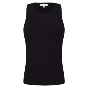 Tommy Hilfiger Canotta Slim Fit a Coste WW0WW38635BDS