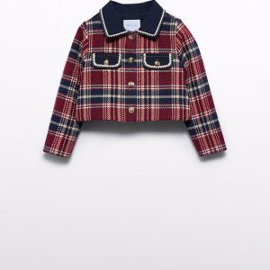 Giacca quadri Bambina – Abel & Lula