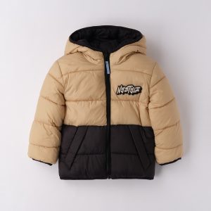 Giubbino zip e cappuccio reversibile Bambino – Ido