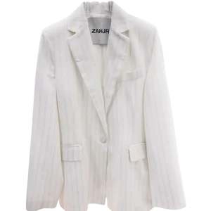 Zahjr Giacca Monopetto Lurex Oro 53538709