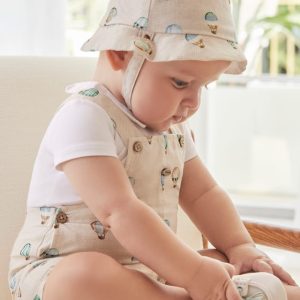 Salopette + cappello pescatore Neonato – Mayoral New Born