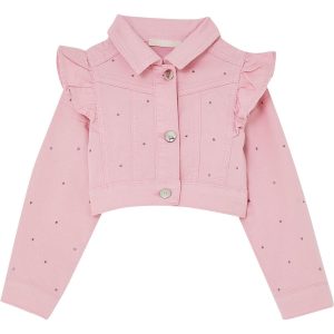 Giubbino jeans strass Bambina – Liu Jo