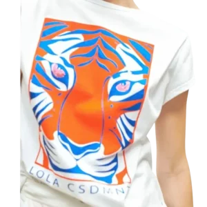 Lola Casademunt Maglia Con Stampa Tigre 22362017