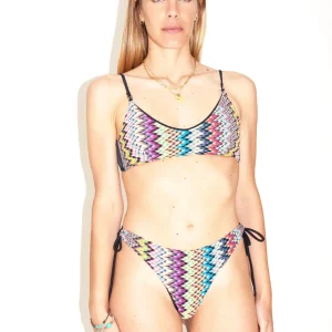 Bikini corpetto zigzag