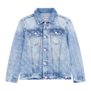 Giubbino jeans logato Ragazza – Guess