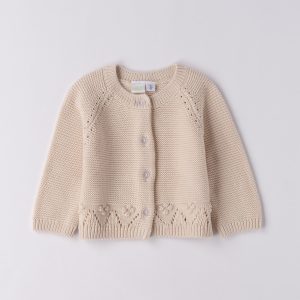 Cardigan bottoni Neonata – Ido