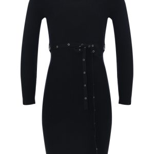 Abito dolcevita manica lunga con cintura Ragazza – Kocca