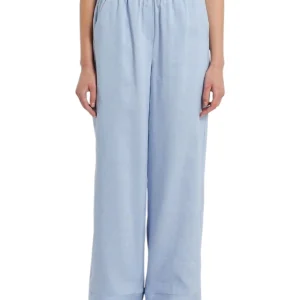 Coccio pantaloni in lino marella