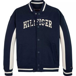 “Felpa bottoni “”college”” Bambino” – Tommy Hilfiger