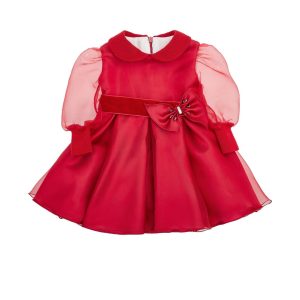 Abito cerimonia manica lunga Neonata – Baby A.
