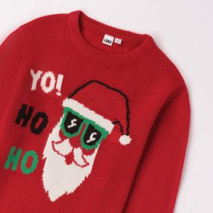 Maglioncino manica lunga NATALE RAGAZZO IDO – Ido