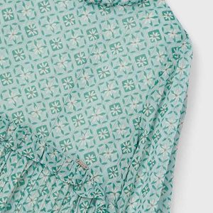 Abito manica lunga plisse’ Bambina – Mayoral