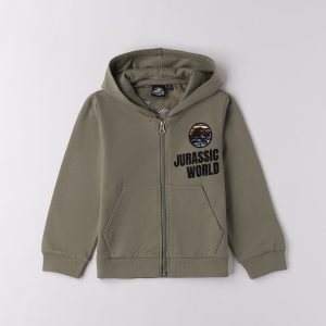 “Felpa zip e cappuccio “”JURASSIC WORLD”” Bambino” – Ido Disney